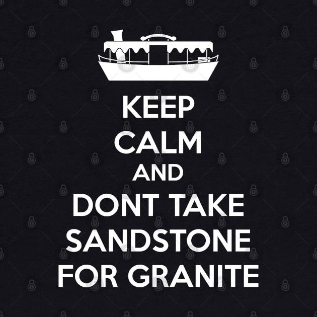 Dont take sandstone for granite white text by old_school_designs